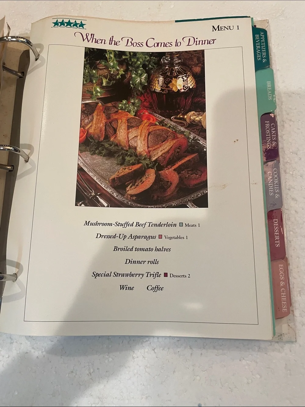 Southern Living Five-Star Recipe Collection vintage 1990 Oxmoor house cookbook